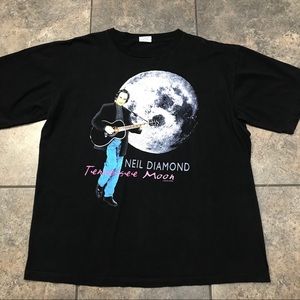 VTG 1996 Neil Diamond Tour S/S T-Shirt Size XL